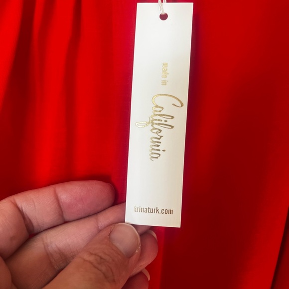 NWT Trina Turk Red Jumpsuit Size XL - Picture 7 of 12